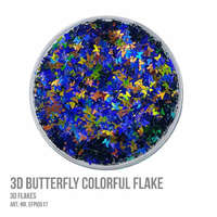  Dipon 3d effekt pigment - vegyes pillangó - (5 gr)