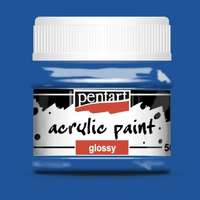 Pentart Fényes akrilfesték KÉK 50ml | Pentart