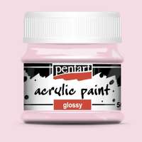 Pentart Fényes akrilfesték RÓZSASZÍN 50ml | Pentart