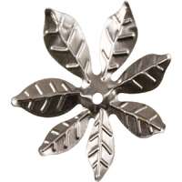 PC Fém díszítőelem virág 3cm