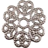 PC Fém díszítőelem kerek 2cm 2db/cs.