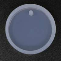 PC Szilikon öntőforma átlátszó kör 2,8cm x 0,8cm