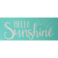 PC Szita-stencil 110 x 275mm - Hello Sunshine