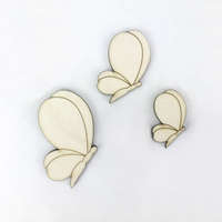 Corolla Exp-Imp. Kft Fa figura csomag - Kerek szárnyú lepke 3 darabos csomag