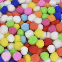 Színes pompon 1,5cm 50db/cs.