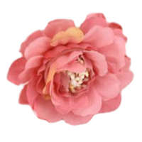 DC Fodros virágfej dark pink 4cm