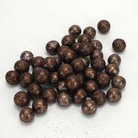 DC Csillámos polisztirol golyó 1,5cm csoki