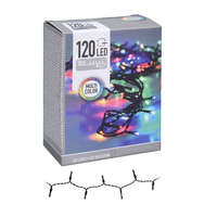 Fényfüzér 120 LED-es adapterrel multicolor