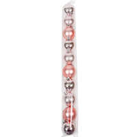 Műanyag gömb pink mix 5cm 10db-os