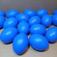 RM Műanyag tojás 6cm kék