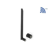 Delock Delock WLAN 802.11 ac/ax/a antenna RP-SMA apa 5 dBi 20 cm hosszú kétirányú billenő csatlakozással ha