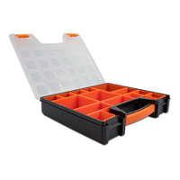 Delock Delock Rendező doboz 14 egységgel, 312 x 272 x 60 mm méretben, narancs és fekete