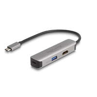  Delock USB Type-C adapter 4K 60 Hz s HDMI-hez A- és USB Type-C adat + PD 92 W porttal