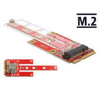 Delock Delock Mini PCIe Átalakító > M.2 Kulcs B rés + Micro SIM rés