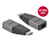 Delock Delock USB Type-C adapter mini DisplayPort (DP Alt Mode) 4K 60 Hz kompakt kialakítású