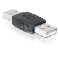 Delock Delock Adapter nemváltó USB-A apa - USB-A apa
