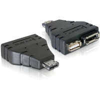 Delock Delock adapter Power-over-eSATA > 1x eSATA és 1x USB