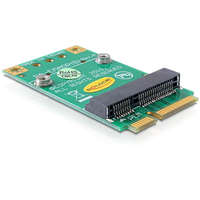 Delock Delock Mini PCI Express (fél méret -> teljes méret) átalakító, 51x30x5 mm