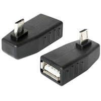 Delock Delock adapter USB micro-B apa > USB 2.0-A anya, OTG, 270 -ban forgatott