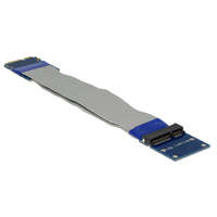Delock Delock Bővítő Mini PCI Express / mSATA csatlakozódugó > aljzatemelő kártya rugalmas kábellel (13 cm)