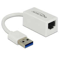 Delock Delock Adapter SuperSpeed USB (USB 3.1 Gen 1) USB A-típusú csatlakozó > Gigabit LAN 10/100/1000 Mbps