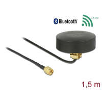 Delock Delock WLAN 802.11 b/g/n antenna RP-SMA-dugó 2 dBi irányítatlan, rögzített, csatlakozókábellel RG-17