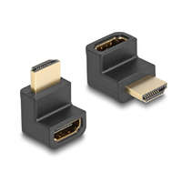  Delock nagysebességű HDMI Ethernet adapter apa és anya szögletes 8K 60 Hz Fekete