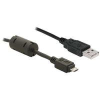 Delock Delock USB2.0 - A apa - Micro-B USB apa kábel, 1m