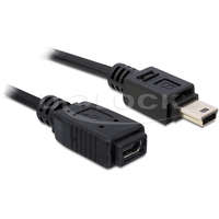Delock Delock USB 2.0 mini-B hosszabbító kábel, apa-anya 1m