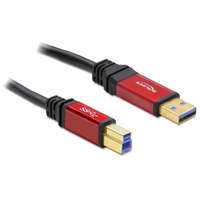 Delock Delock USB 3.0-A > B apa / apa, 5 m prémium kábel