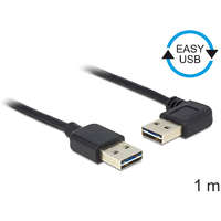 Delock Delock EASY-USB 2.0-A apa > apa kábel, 90 -ban forgatott, 1 m