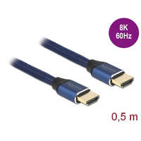 Delock Delock Ultra nagy sebességű HDMI kábel 48 Gbps 8K 60 Hz kék 0,5 m tanúsítvánnyal