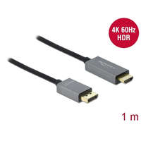 Delock Delock Aktív DisplayPort 1.4 - HDMI kábel 4K 60 Hz (HDR) 1 méter hosszú
