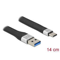 Delock Delock USB 3.2 Gen 1 FPC lapos csík kábel USB A-típusú - USB Type-C 14 cm PD 3 A