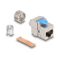  Delock Keystone Module RJ45 aljzat az LSA Cat.8.1-hez szerszámmentes