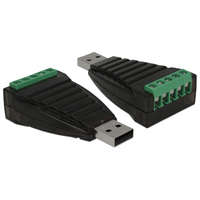 Delock Delock Átalakító USB A-típusú Soros RS-422/485 időszaki blokkoló túlfeszültségi védelemmel, 600 W