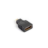 LANBERG HDMI(F)->HDMI MICRO(M) ADAPTER FEKETE