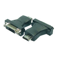 LogiLink LogiLink HDMI adapter, A/M - DVI-D/F, 1080p, fekete