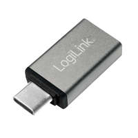 Logilink Logilink USB 3.2 Gen 1 Type-C adapter, C/M-USB-A/F, ezüst