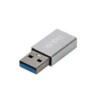 Logilink LogiLink USB 3.2 Gen1 Type-C adapter, USB-A/M-USB-C/F, ezüst