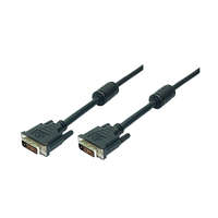 Logilink Logilink DVI kábel, DVI-D/M - DVI-D/M, 1080p, 2x ferrit, 3 m