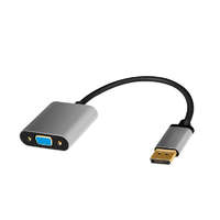 Logilink Logilink DisplayPort adapter, DP/M - VGA/F, 1080p/60 Hz, alu, 0,15 m