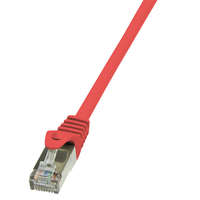 Logilink LogiLink Patch kábel Econline, Cat.5e, F/UTP, piros, 10 m