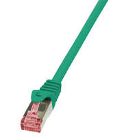 Logilink LogiLink Patch kábel PrimeLine, Cat.6, S/FTP, zöld, 10 m