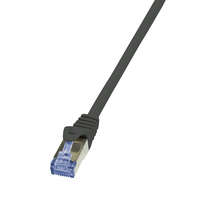 Logilink Logilink Patch kábel PrimeLine, Cat.7 kábel, S/FTP, fekete, 30 m