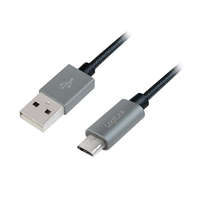 Logilink Logilink USB 2.0 kábel, USB AM-Micro BM, nejlonfonat, 2m