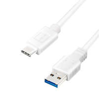 Logilink Logilink USB 3.2 Gen1 Type-C kábel, C/M-USB-A/M, fehér, 0,15 m