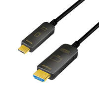 Logilink Logilink USB 3.2 Gen2 Type-C kábel, C/M-HDMI/M, 4K/60 Hz, AOC, 20 m