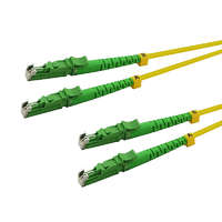 Logilink Logilink Fiber duplex patch kábel, OS2, 9/125 , LSH-LSH, APC 8 , sárga, 20 m