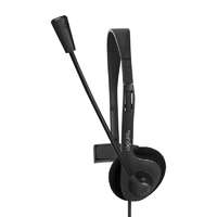 Logilink Logilink Mono headset, 1x 3,5 mm-es fejhallgató-csatlakozó, mikrofon